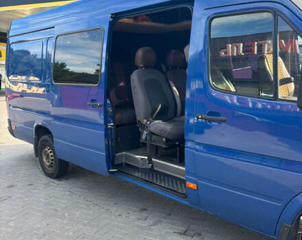 Синий Мерседес Sprinter, объемом двигателя 2.7 л и пробегом 450 тыс. км за 10500 $, фото 2 на Automoto.ua