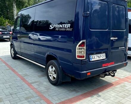 Мерседес Sprinter 2004 у Кегичевке на Automoto.ua Синій Мерседес Sprinter, об'ємом двигуна 2.7 л та пробігом 234 тис. км за 8500 $, фото 2 на Automoto.ua