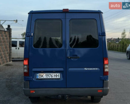 Синий Мерседес Sprinter, объемом двигателя 2.2 л и пробегом 437 тыс. км за 8700 $, фото 4 на Automoto.ua