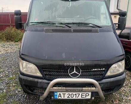 Синий Мерседес Sprinter, объемом двигателя 2.7 л и пробегом 2 тыс. км за 8000 $, фото 3 на Automoto.ua