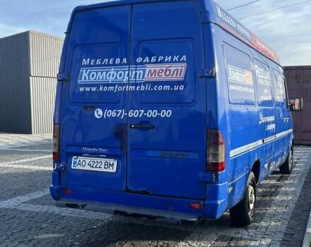 Синий Мерседес Sprinter, объемом двигателя 2.1 л и пробегом 450 тыс. км за 7300 $, фото 4 на Automoto.ua