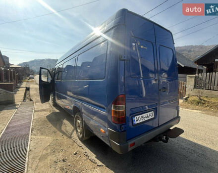 Синий Мерседес Sprinter, объемом двигателя 2.69 л и пробегом 140 тыс. км за 10500 $, фото 1 на Automoto.ua
