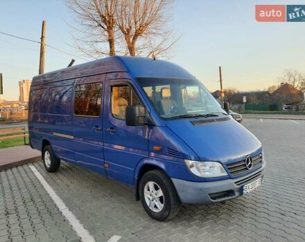 Синий Мерседес Sprinter, объемом двигателя 2.15 л и пробегом 827 тыс. км за 11700 $, фото 15 на Automoto.ua