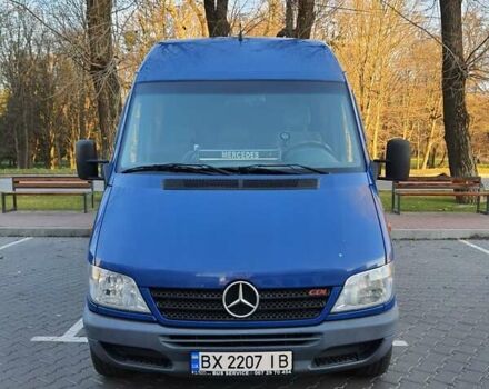 Синий Мерседес Sprinter, объемом двигателя 2.15 л и пробегом 827 тыс. км за 11700 $, фото 2 на Automoto.ua
