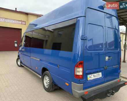 Синий Мерседес Sprinter, объемом двигателя 2.69 л и пробегом 320 тыс. км за 14000 $, фото 15 на Automoto.ua