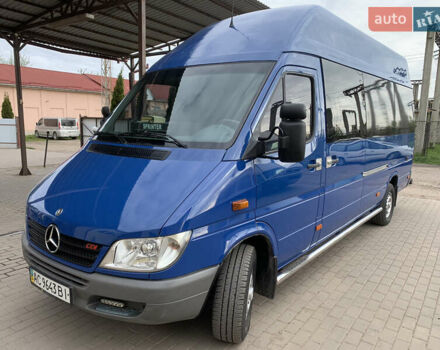 Синій Мерседес Sprinter, об'ємом двигуна 2.69 л та пробігом 320 тис. км за 14500 $, фото 14 на Automoto.ua