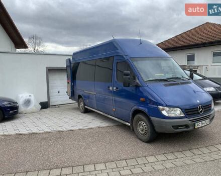 Синій Мерседес Sprinter, об'ємом двигуна 2.69 л та пробігом 320 тис. км за 14500 $, фото 22 на Automoto.ua