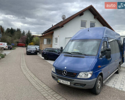 Синий Мерседес Sprinter, объемом двигателя 2.69 л и пробегом 320 тыс. км за 14000 $, фото 23 на Automoto.ua