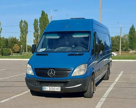 Синий Мерседес Sprinter, объемом двигателя 2.87 л и пробегом 538 тыс. км за 15600 $, фото 4 на Automoto.ua