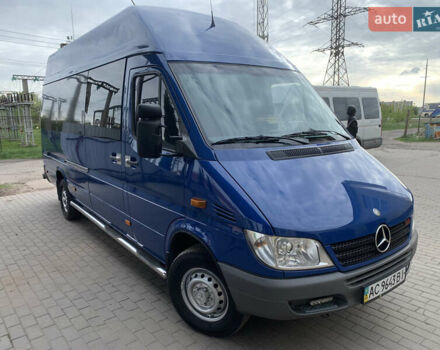 Синий Мерседес Sprinter, объемом двигателя 2.69 л и пробегом 320 тыс. км за 14000 $, фото 14 на Automoto.ua