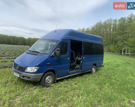 Синий Мерседес Sprinter, объемом двигателя 2.69 л и пробегом 320 тыс. км за 14000 $, фото 2 на Automoto.ua