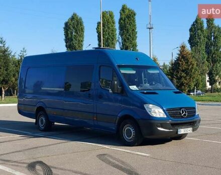 Синий Мерседес Sprinter, объемом двигателя 2.87 л и пробегом 538 тыс. км за 15600 $, фото 1 на Automoto.ua