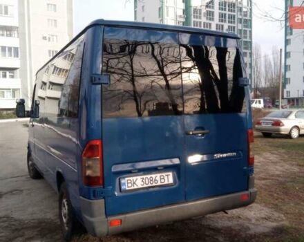 Синій Мерседес Sprinter, об'ємом двигуна 2.1 л та пробігом 396 тис. км за 9300 $, фото 2 на Automoto.ua