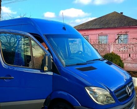 Синій Мерседес Sprinter, об'ємом двигуна 2.1 л та пробігом 370 тис. км за 10500 $, фото 3 на Automoto.ua