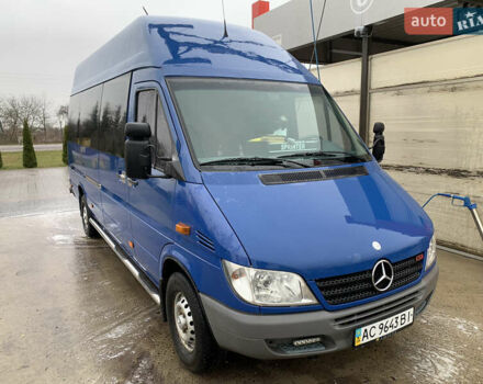 Синій Мерседес Sprinter, об'ємом двигуна 2.69 л та пробігом 320 тис. км за 14500 $, фото 19 на Automoto.ua