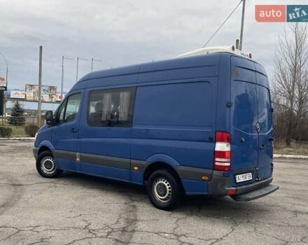 Синий Мерседес Sprinter, объемом двигателя 2.2 л и пробегом 530 тыс. км за 8400 $, фото 2 на Automoto.ua