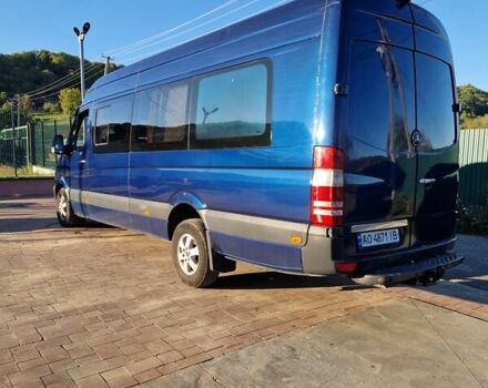 Синий Мерседес Sprinter, объемом двигателя 3 л и пробегом 793 тыс. км за 15500 $, фото 4 на Automoto.ua