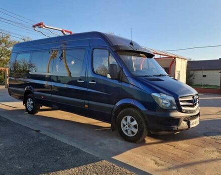 Синий Мерседес Sprinter, объемом двигателя 3 л и пробегом 793 тыс. км за 15500 $, фото 9 на Automoto.ua