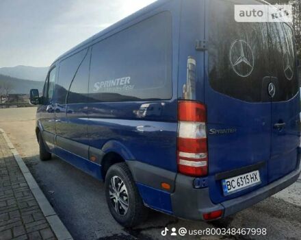 Синий Мерседес Sprinter, объемом двигателя 2.1 л и пробегом 430 тыс. км за 13200 $, фото 1 на Automoto.ua