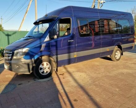 Синий Мерседес Sprinter, объемом двигателя 3 л и пробегом 793 тыс. км за 15500 $, фото 3 на Automoto.ua