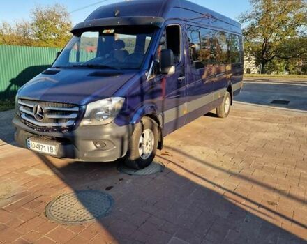 Синий Мерседес Sprinter, объемом двигателя 3 л и пробегом 793 тыс. км за 15500 $, фото 2 на Automoto.ua