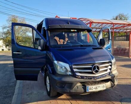 Синий Мерседес Sprinter, объемом двигателя 3 л и пробегом 793 тыс. км за 15500 $, фото 13 на Automoto.ua