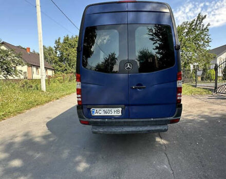 Синий Мерседес Sprinter, объемом двигателя 2.2 л и пробегом 360 тыс. км за 13700 $, фото 13 на Automoto.ua