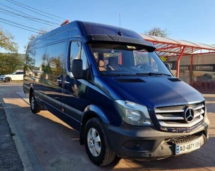 Синий Мерседес Sprinter, объемом двигателя 3 л и пробегом 793 тыс. км за 15500 $, фото 10 на Automoto.ua
