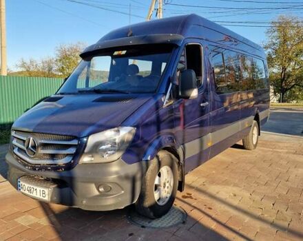 Синий Мерседес Sprinter, объемом двигателя 3 л и пробегом 793 тыс. км за 15500 $, фото 5 на Automoto.ua