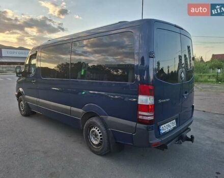 Синий Мерседес Sprinter, объемом двигателя 2.14 л и пробегом 390 тыс. км за 14400 $, фото 1 на Automoto.ua