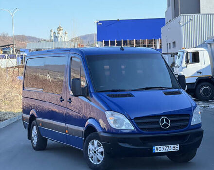 Синий Мерседес Sprinter, объемом двигателя 2.14 л и пробегом 636 тыс. км за 11999 $, фото 1 на Automoto.ua