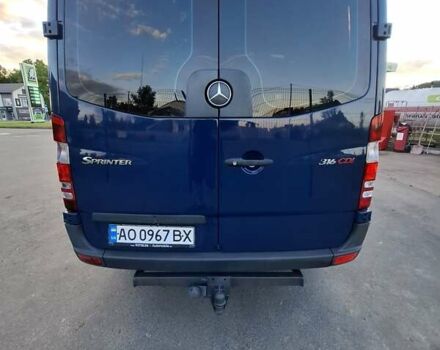 Синий Мерседес Sprinter, объемом двигателя 2.14 л и пробегом 390 тыс. км за 14400 $, фото 4 на Automoto.ua