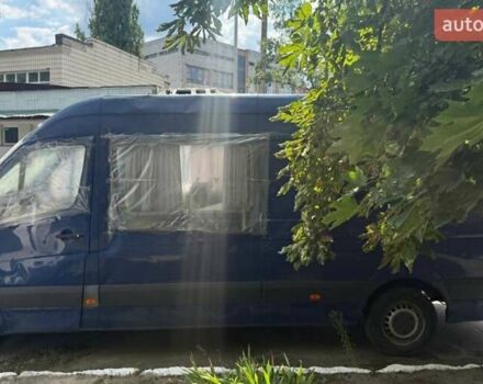 Синий Мерседес Sprinter, объемом двигателя 2.3 л и пробегом 400 тыс. км за 6500 $, фото 3 на Automoto.ua