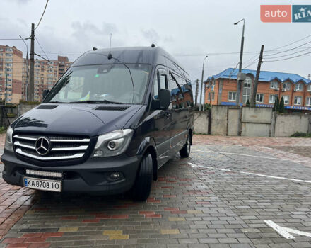 Синий Мерседес Sprinter, объемом двигателя 2.14 л и пробегом 790 тыс. км за 17800 $, фото 3 на Automoto.ua