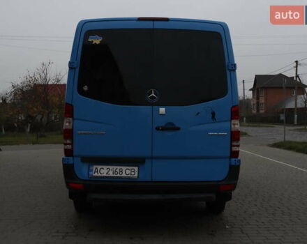 Синий Мерседес Sprinter, объемом двигателя 2.2 л и пробегом 190 тыс. км за 21700 $, фото 4 на Automoto.ua