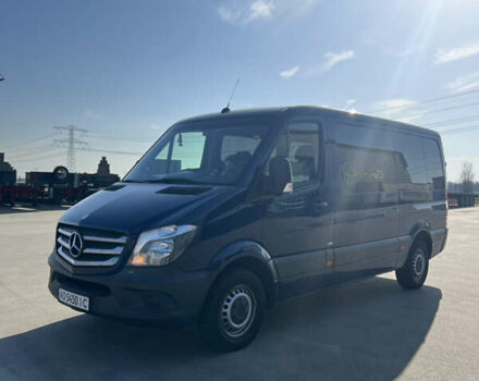 Синий Мерседес Sprinter, объемом двигателя 2.2 л и пробегом 341 тыс. км за 22500 $, фото 1 на Automoto.ua