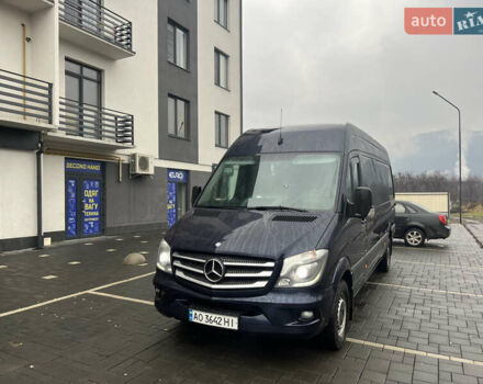 Синий Мерседес Sprinter, объемом двигателя 3 л и пробегом 417 тыс. км за 29300 $, фото 5 на Automoto.ua