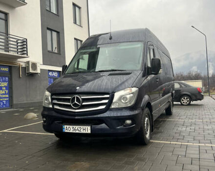 Синий Мерседес Sprinter, объемом двигателя 3 л и пробегом 417 тыс. км за 29300 $, фото 7 на Automoto.ua