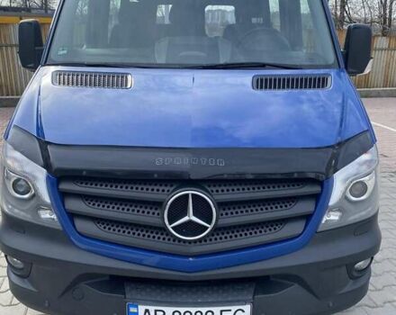 Синий Мерседес Sprinter, объемом двигателя 2.14 л и пробегом 383 тыс. км за 17500 $, фото 4 на Automoto.ua