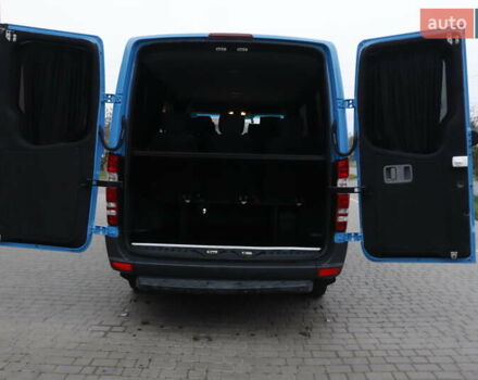 Синий Мерседес Sprinter, объемом двигателя 2.2 л и пробегом 190 тыс. км за 21700 $, фото 5 на Automoto.ua
