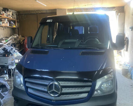 Синий Мерседес Sprinter, объемом двигателя 2.14 л и пробегом 380 тыс. км за 17000 $, фото 1 на Automoto.ua