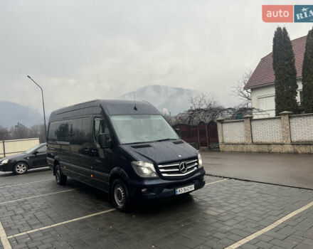 Синий Мерседес Sprinter, объемом двигателя 3 л и пробегом 417 тыс. км за 29300 $, фото 30 на Automoto.ua