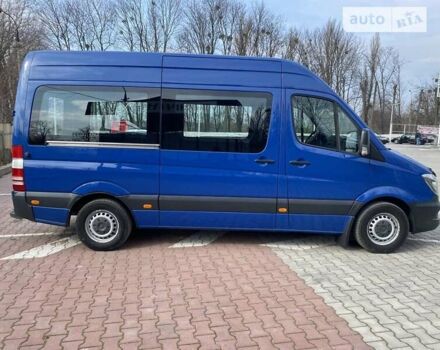 Синий Мерседес Sprinter, объемом двигателя 2.14 л и пробегом 383 тыс. км за 17500 $, фото 1 на Automoto.ua