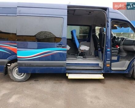 Синий Мерседес Sprinter, объемом двигателя 2.14 л и пробегом 239 тыс. км за 35000 $, фото 6 на Automoto.ua