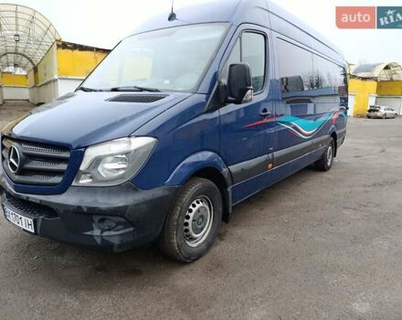 Синий Мерседес Sprinter, объемом двигателя 2.14 л и пробегом 239 тыс. км за 35000 $, фото 1 на Automoto.ua