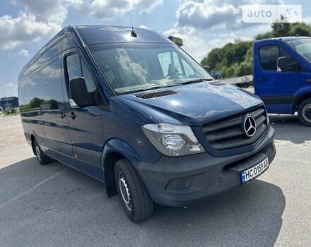 Синій Мерседес Sprinter, об'ємом двигуна 2.14 л та пробігом 150 тис. км за 33500 $, фото 4 на Automoto.ua