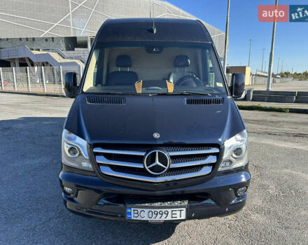 Синий Мерседес Sprinter, объемом двигателя 2.99 л и пробегом 41 тыс. км за 90000 $, фото 8 на Automoto.ua
