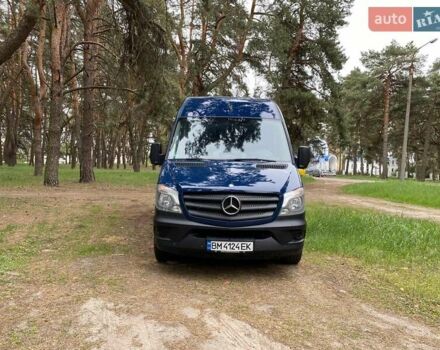 Синий Мерседес Sprinter, объемом двигателя 3 л и пробегом 304 тыс. км за 34313 $, фото 1 на Automoto.ua