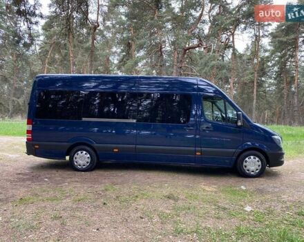 Синий Мерседес Sprinter, объемом двигателя 3 л и пробегом 304 тыс. км за 34313 $, фото 3 на Automoto.ua