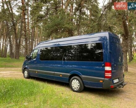Синий Мерседес Sprinter, объемом двигателя 3 л и пробегом 304 тыс. км за 34313 $, фото 8 на Automoto.ua